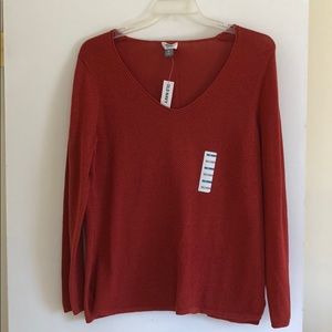 Old Navy blood orange sweater